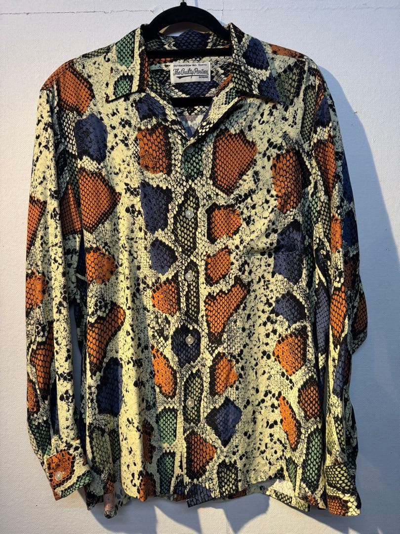 WACKO MARIA HAWAIIAN SHIRTS L/S サイズM