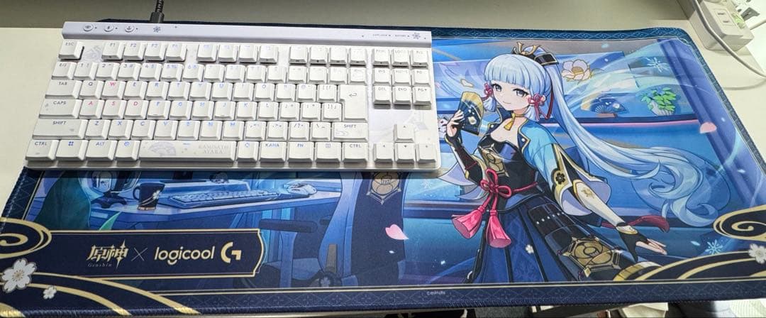 原神Logicool G517 キーボード 神里綾華(おまけ付き)