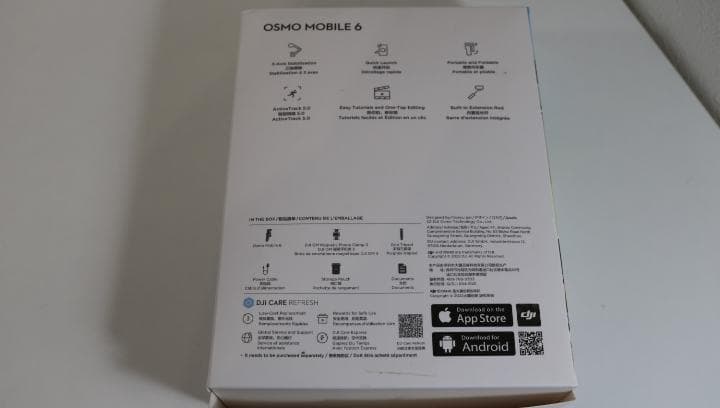 スマホスタビライザー　dji OSMO MOBILE6 20250206(YM)