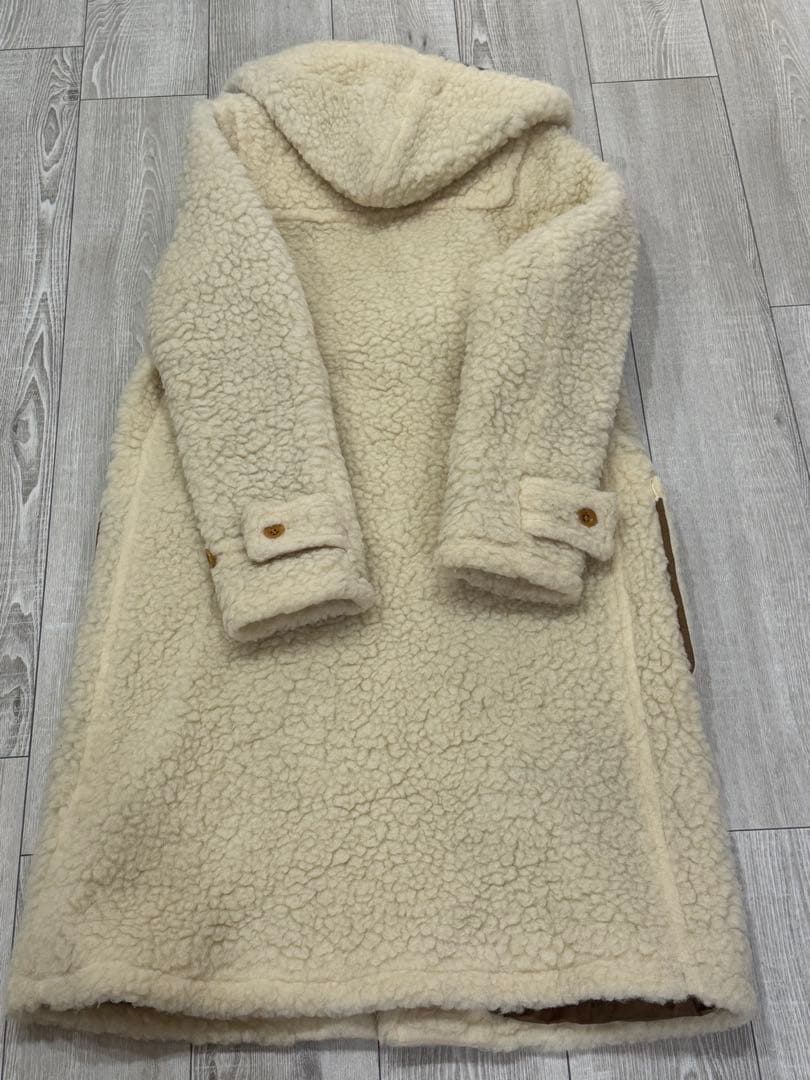 美品✨イングランド製#グローバーオール ボアダッフルコート L