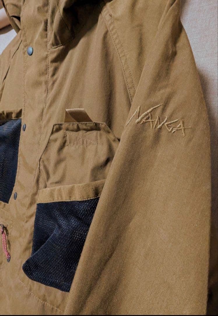 孔明の父【極美品】NANGA TAKIBI マウンテンパーカー　Lサイズ