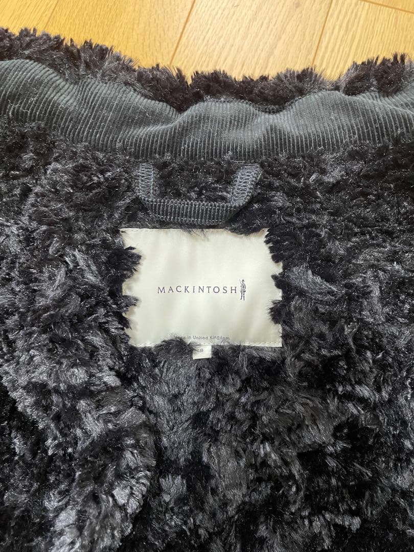 MACKINTOSH 別注NEW GRANGE キルティングコート ブラック