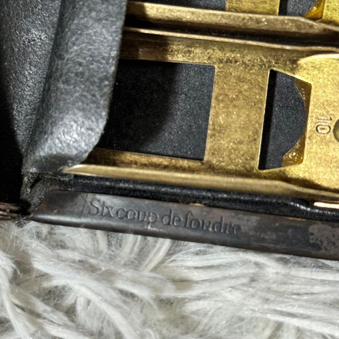 美品✨Six coup de foudre カードケース　レザー　と革