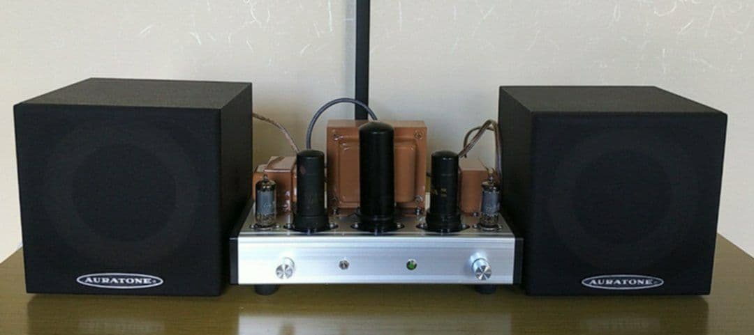 自作 真空管アンプ 6V6