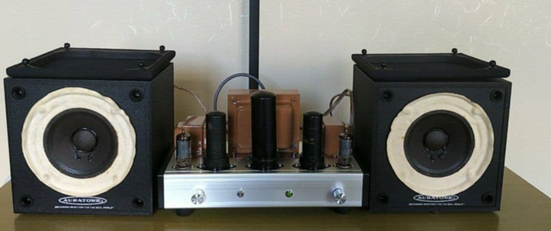 自作 真空管アンプ 6V6