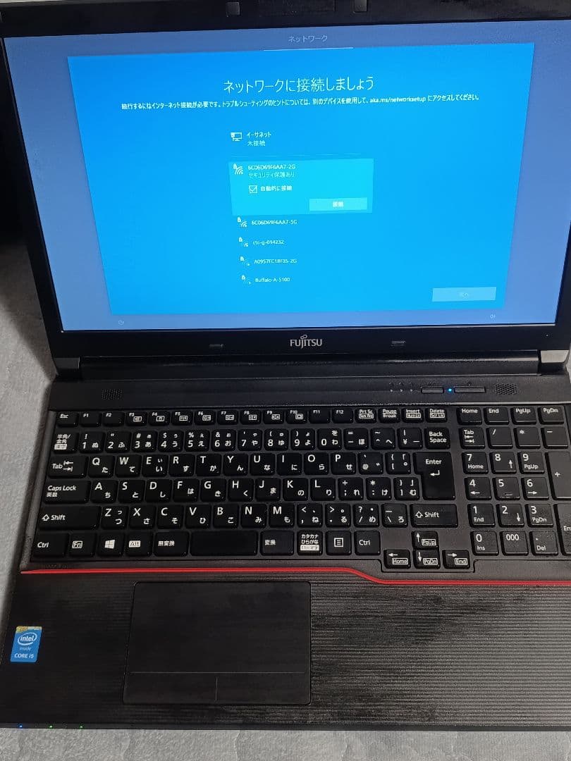 【爆速SSD+8Gメモリ富士通 LIFEBOOK A574/K i5 Win10