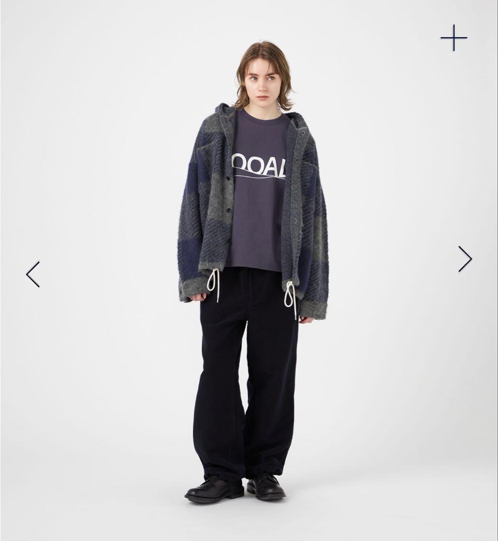 値下げ不可nanamica Mohair Hooded Shirt Jacket