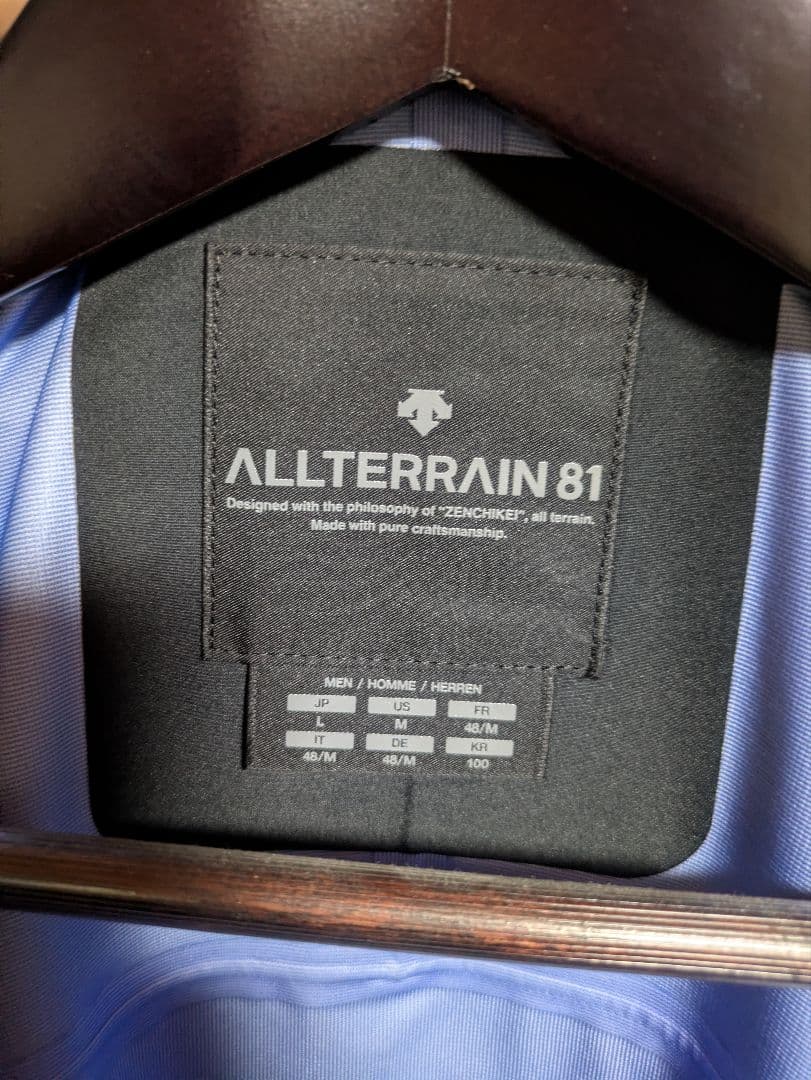 ジャケット・アウター DESCENTE ALLTERRAIN 81 GORE-TEX JACKET