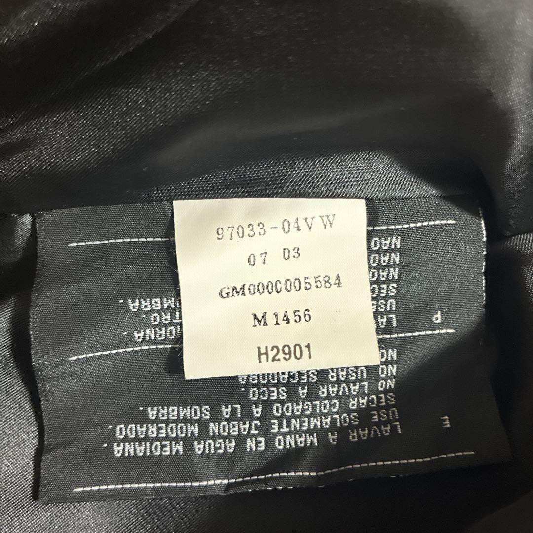 【純正】ハーレーダビッドソン 本革 ライダース キルティング MW シボ