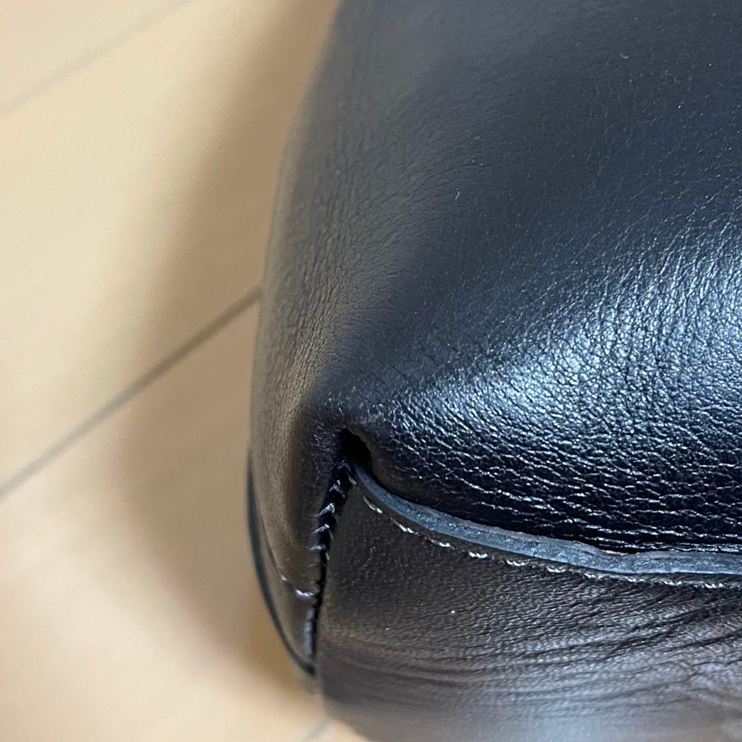 【美品】アニアリ aniary トートバッグ レザー 肩がけ ブラック