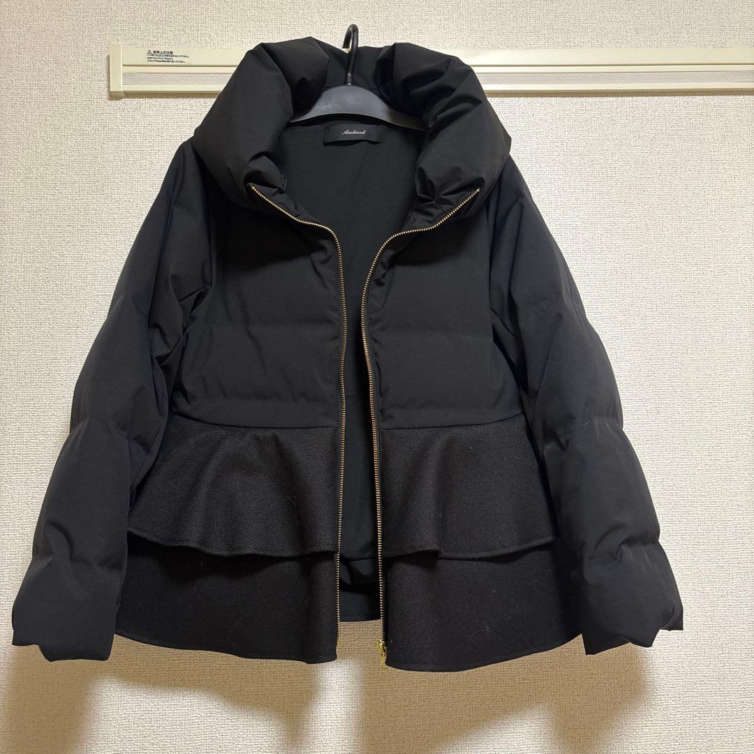 YAMADAYA フリルダウンコート