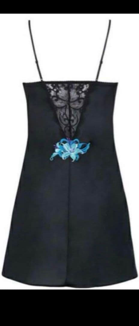 新品サルート53GスリップLanan掲載レトロモダンドレス