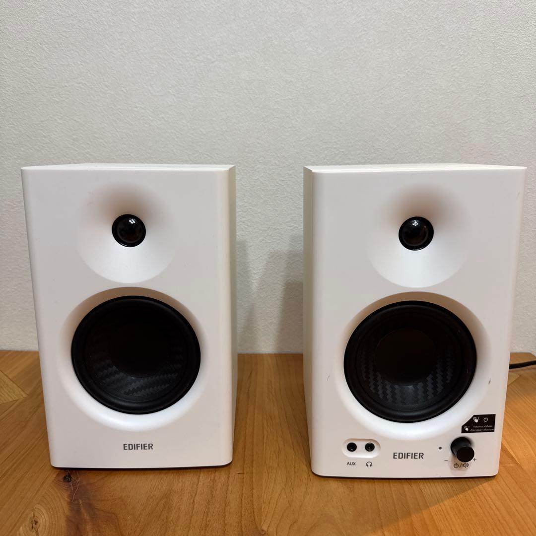 EDIFIER MR4 ホワイトスピーカー
