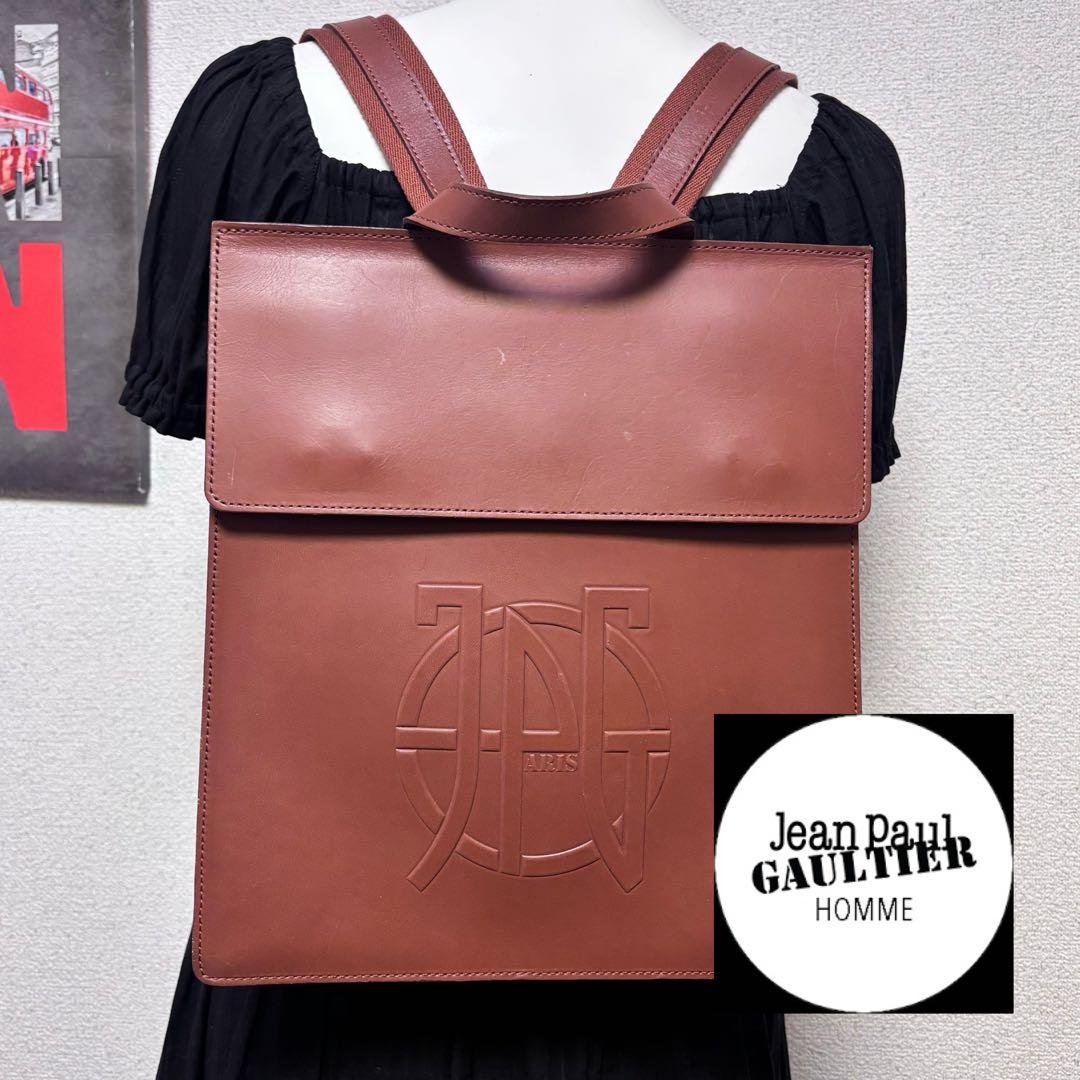 Jean Paul Gaultier☆レザーバックパック リュック
