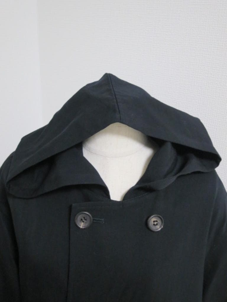アンプルメアブル ヨージヤマモト 三陽商会 フード付きロングコート 38