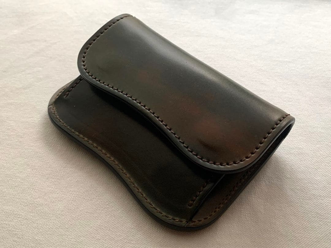 ラストクロップス タング シェルコードバン マーブル