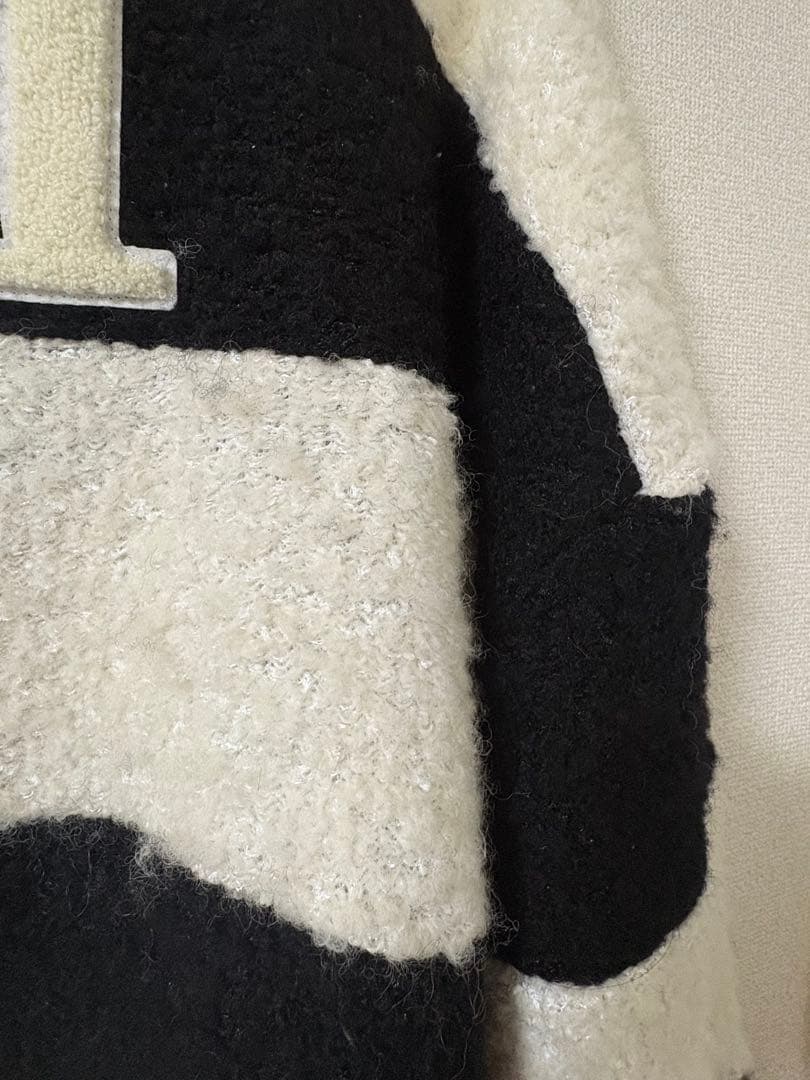 Darich アップリケブークレトップス　白黒