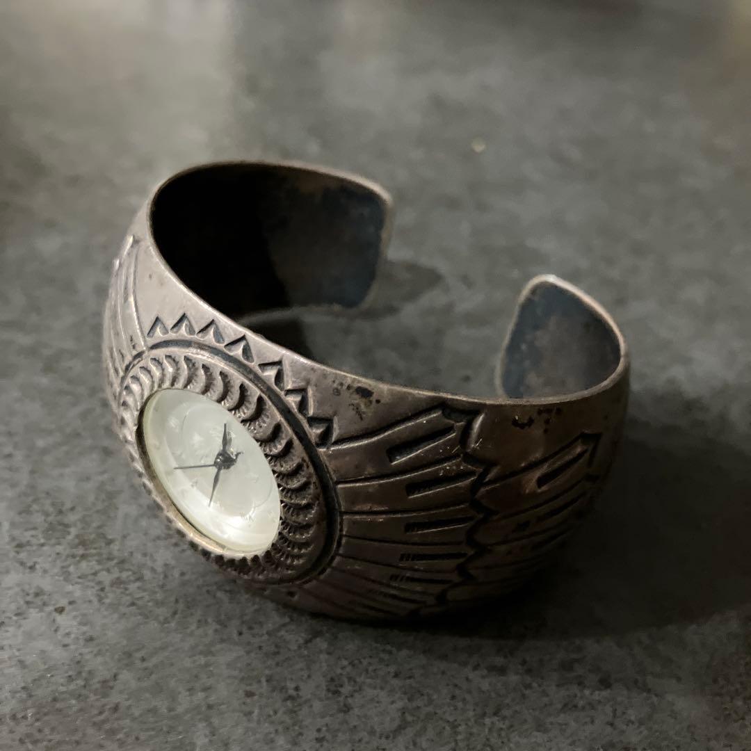 Carson B. バングルウォッチ スターリングシルバー ヴィンテージ