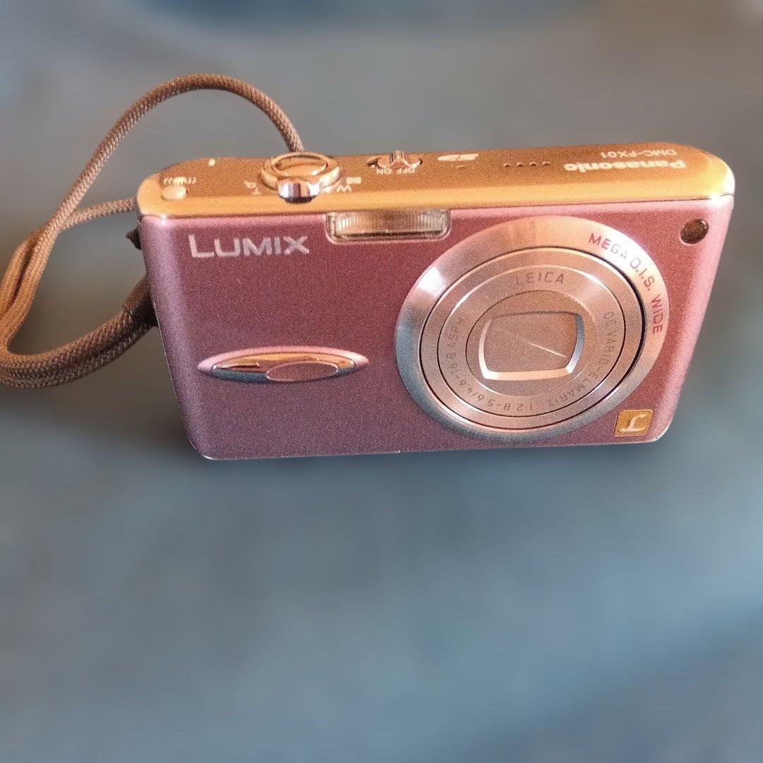 デジタルカメラ、パナソニックルミックス。FX01。ピンク