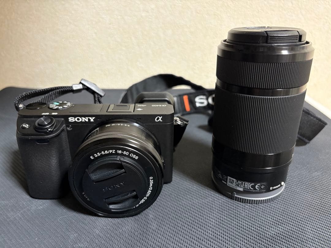 SONY α6400 ミラーレスカメラ ダブルズームレンズキット