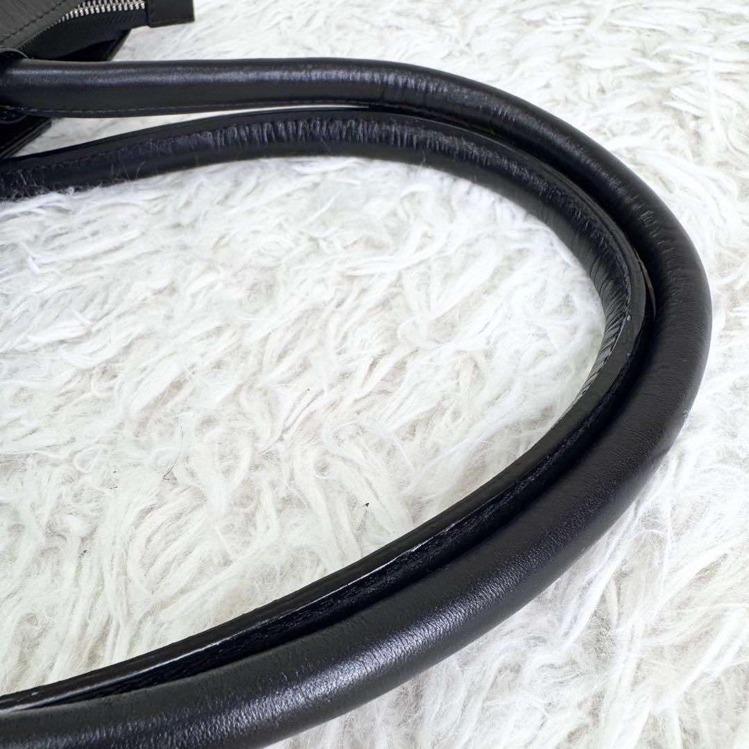 【鬼美品】グリーンレーベルリラクシング 本革 レザー トートバッグ ブラック