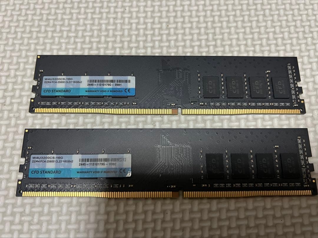 CFD DDR4 32GB (16GB×2) 3200MHz