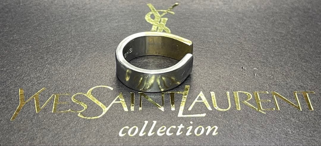 イヴ・サンローラン Yves Saint Laurent 指輪 スプーンリング