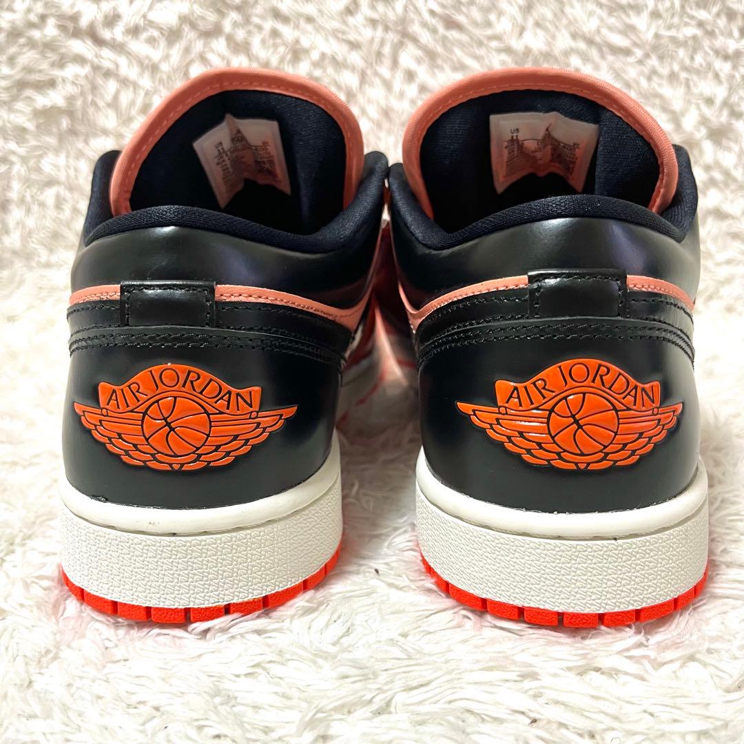 ✨新品未使用品✨NIKE AIR JORDAN 1 LOW 28㎝ オレンジ