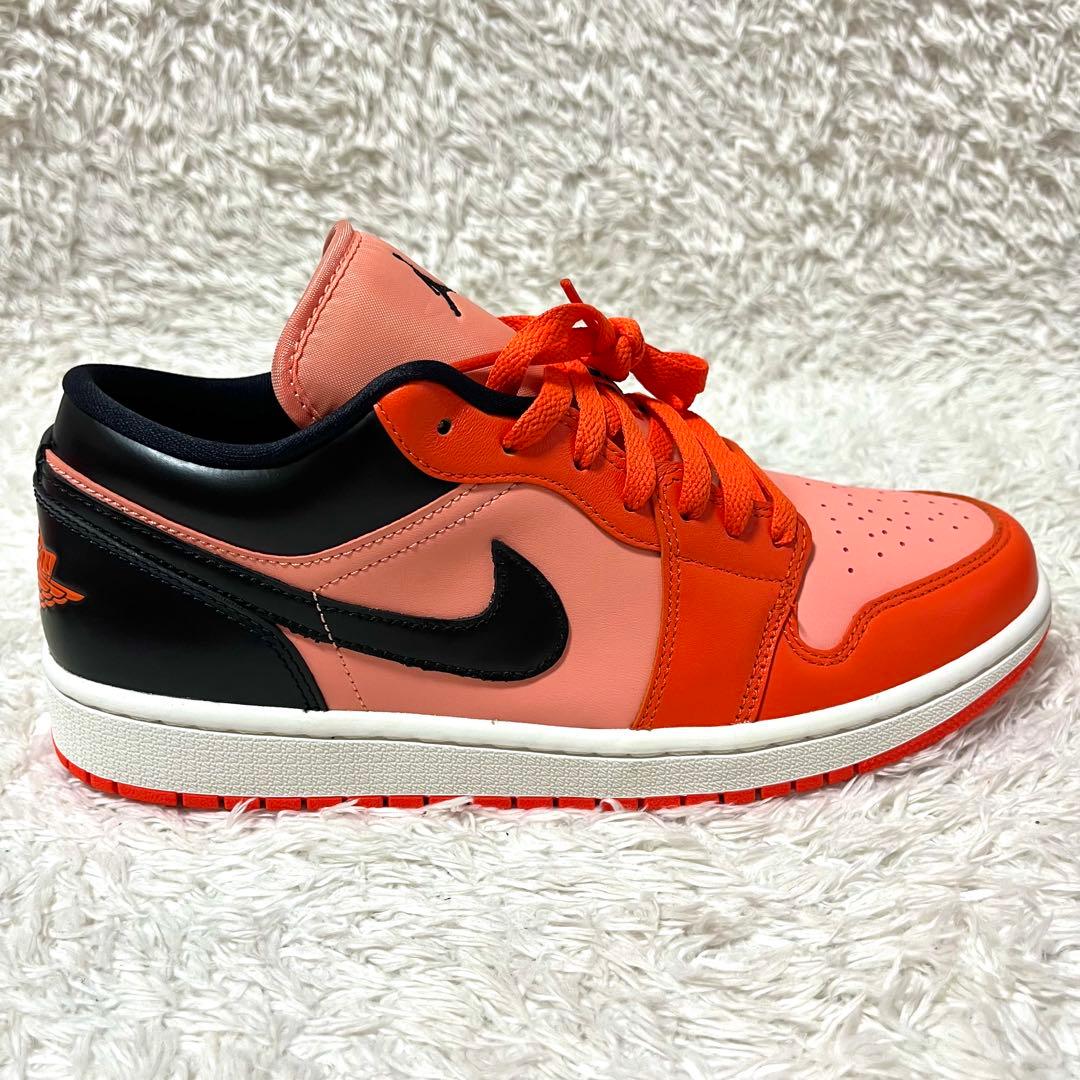 ✨新品未使用品✨NIKE AIR JORDAN 1 LOW 28㎝ オレンジ