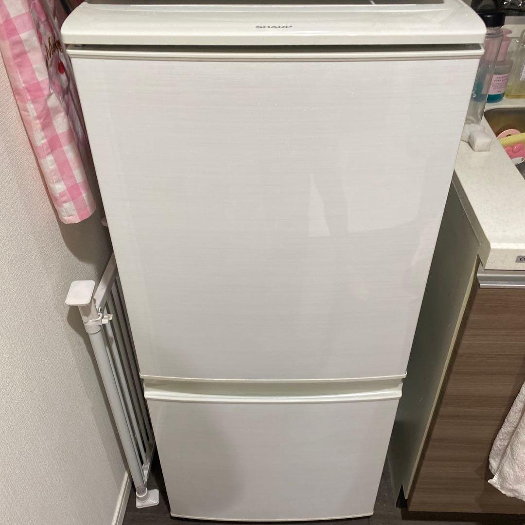 SHARP 一人暮らし 冷蔵庫 SJD14C 2ドア シャープ