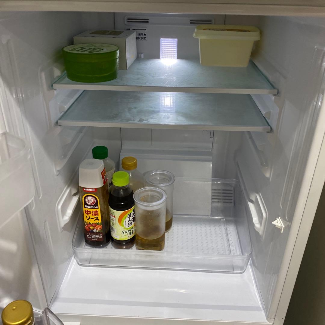 SHARP 一人暮らし 冷蔵庫 SJD14C 2ドア シャープ
