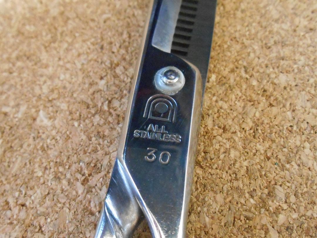 シザー　セニングシザー　REG OK　ニチリ　オールステンレス　30目