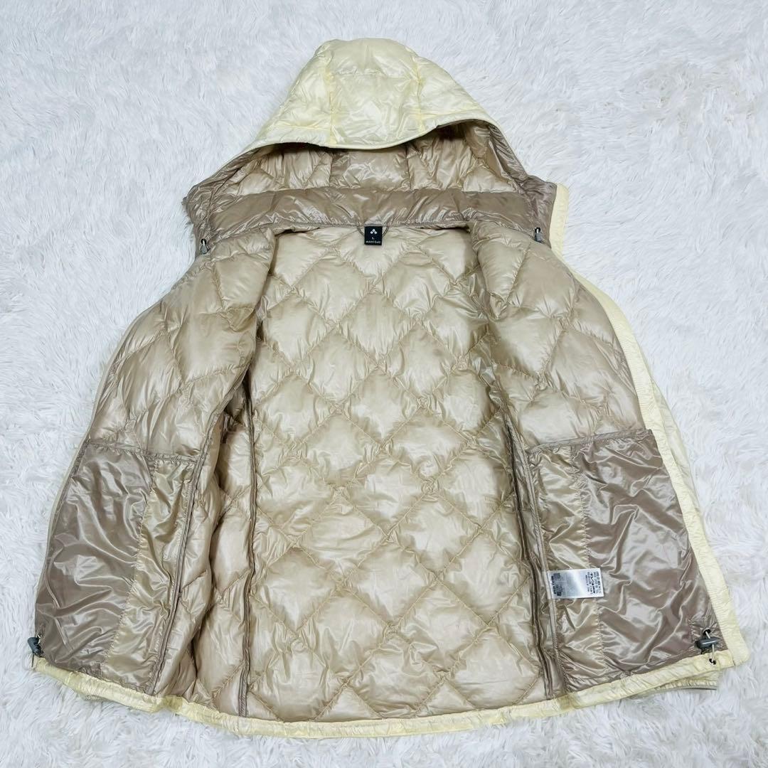 モンベル スペリオダウンパーカ レディース アイボリー　L スタッフバックなし