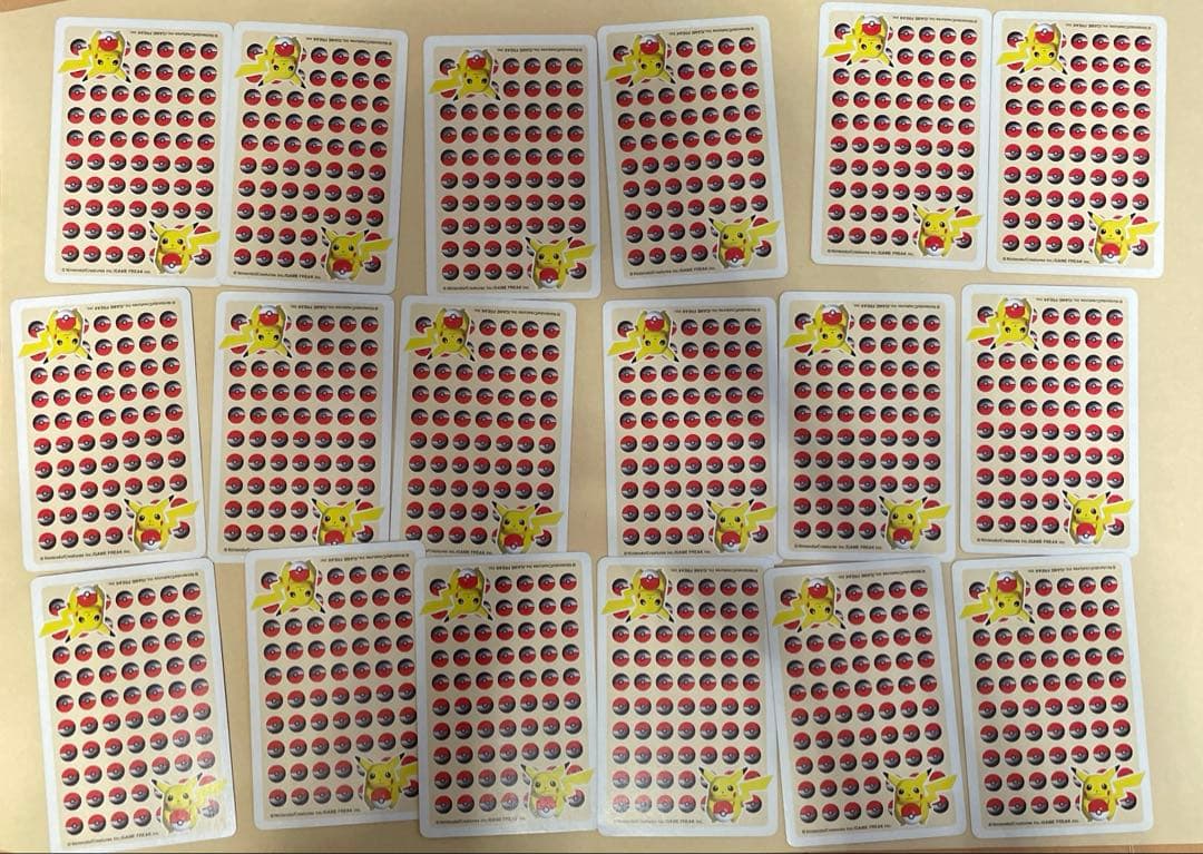 ポケットモンスターポケモン　イエロー トランプセット ピカチュウ