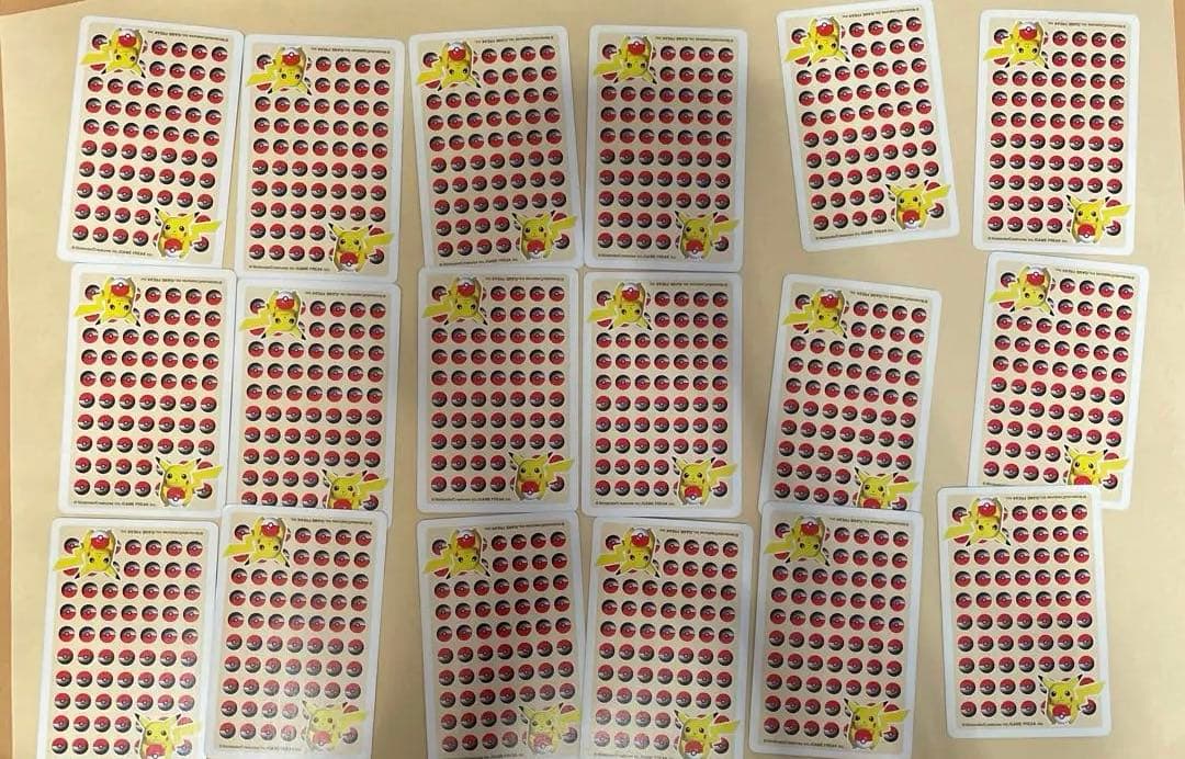 ポケットモンスターポケモン　イエロー トランプセット ピカチュウ