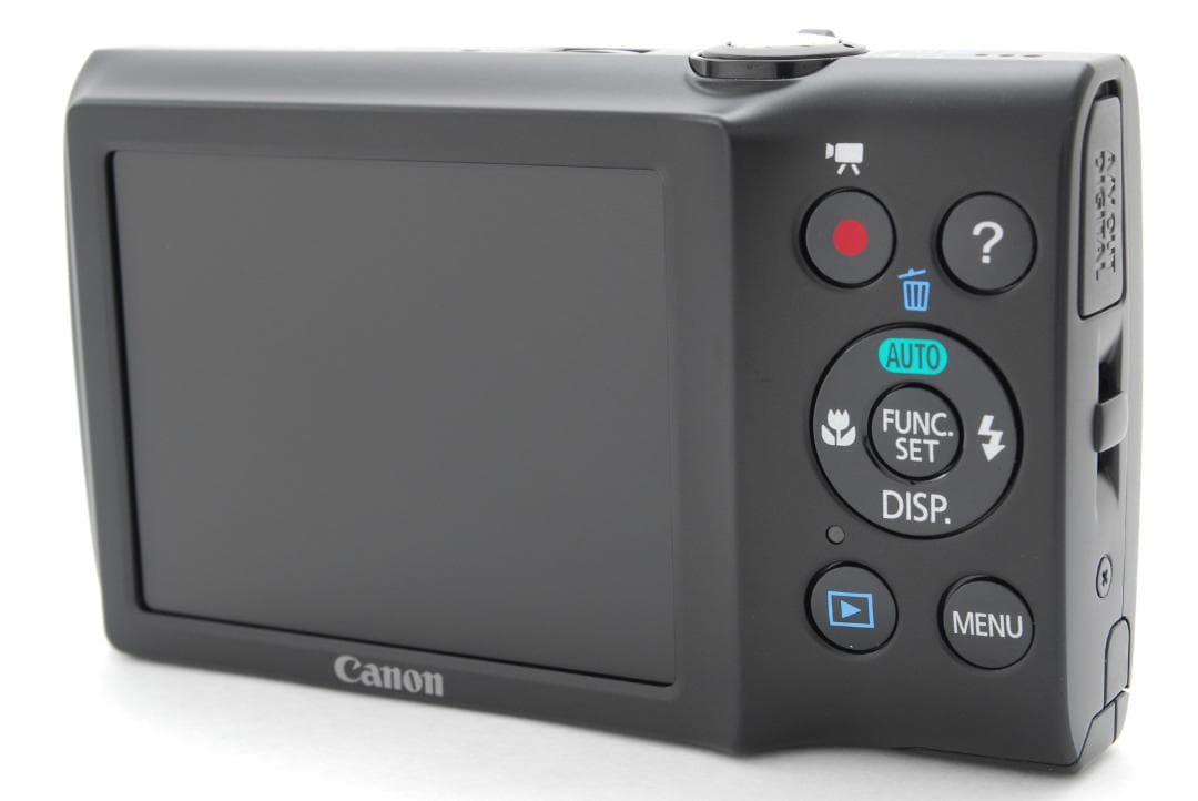 【新品、動作確認、実写有】Canon PowerShot A2300黒 コンデジ