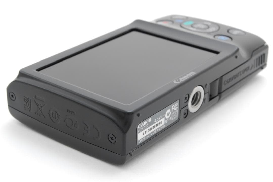 【新品、動作確認、実写有】Canon PowerShot A2300黒 コンデジ