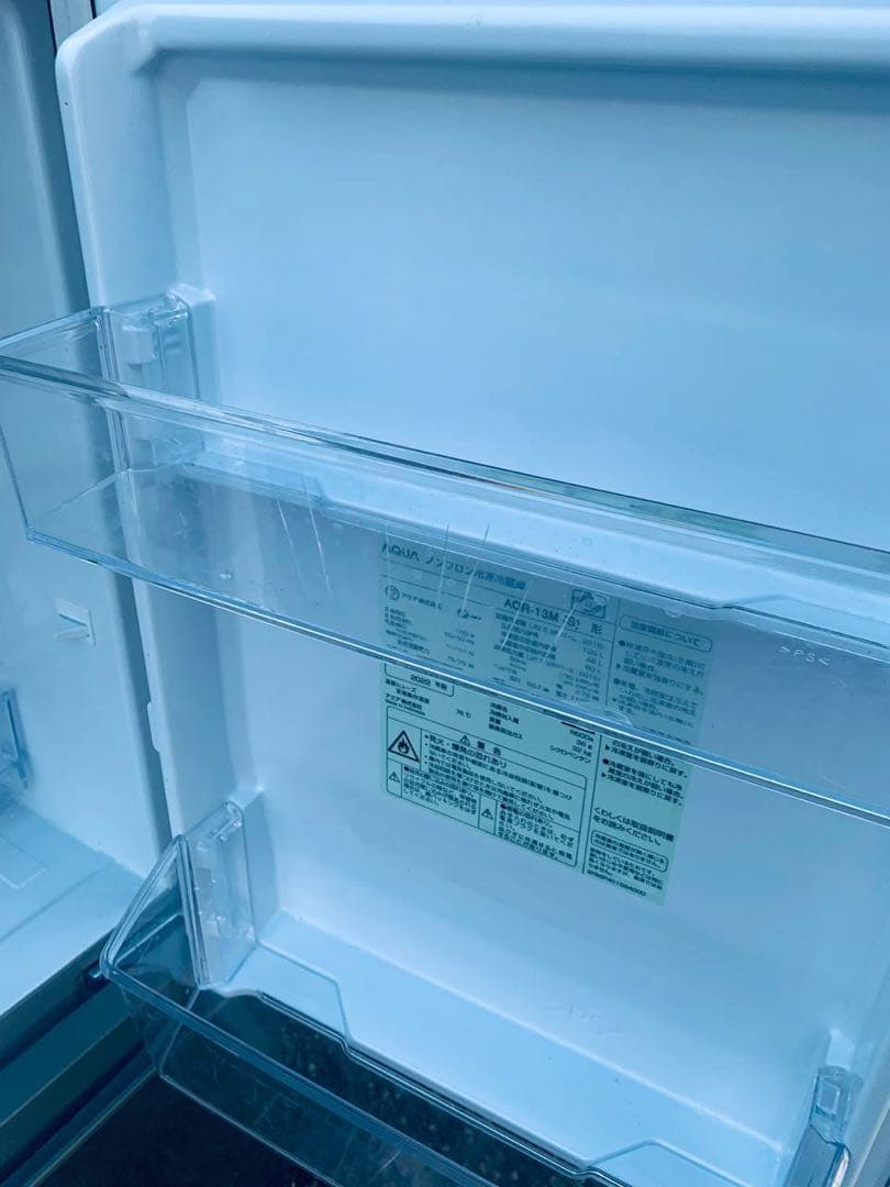 ✅AQUAノンフロン冷凍冷蔵庫✅ ✅AQR-13M✅送料設置無料
