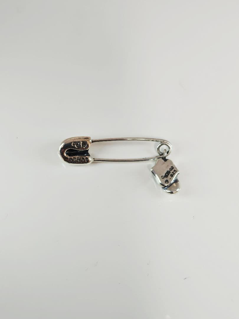 クロムハーツ リップ＆タン CHプラス セーフティピン with ダイヤモンド