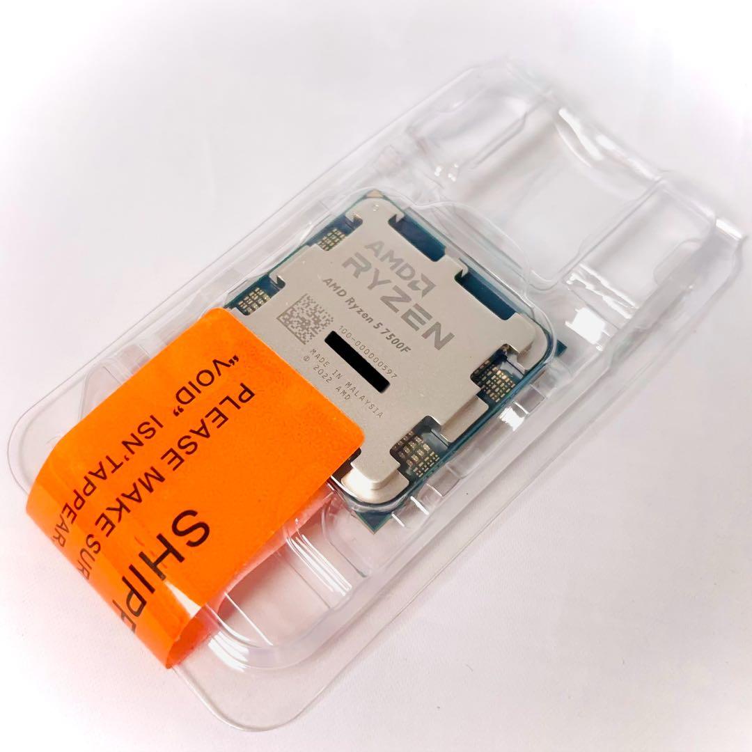 【新品未使用】AMD Ryzen 5 7500F バルク品