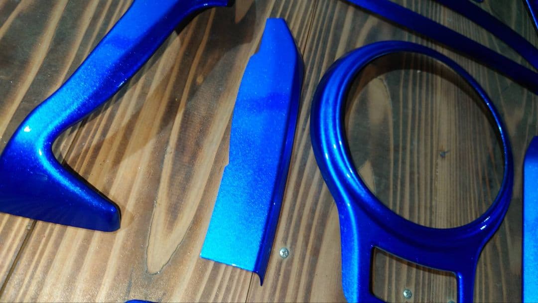 トヨタ86BRZ zn6zc6キャンディブルー室内パネルカバーフルセット