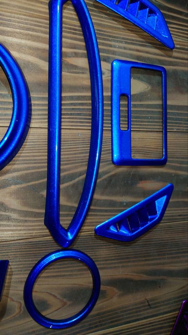 トヨタ86BRZ zn6zc6キャンディブルー室内パネルカバーフルセット