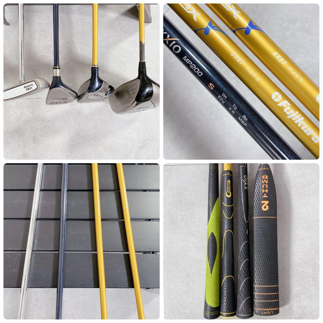 V955 ゼクシオ ゴルフクラブ メンズ フルセット 初心者 ビギナー 練習