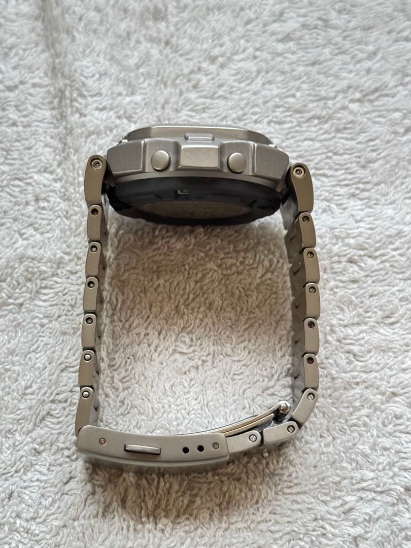 【極美品】カシオMRG-110T初代フルメタルGショック角形チタン