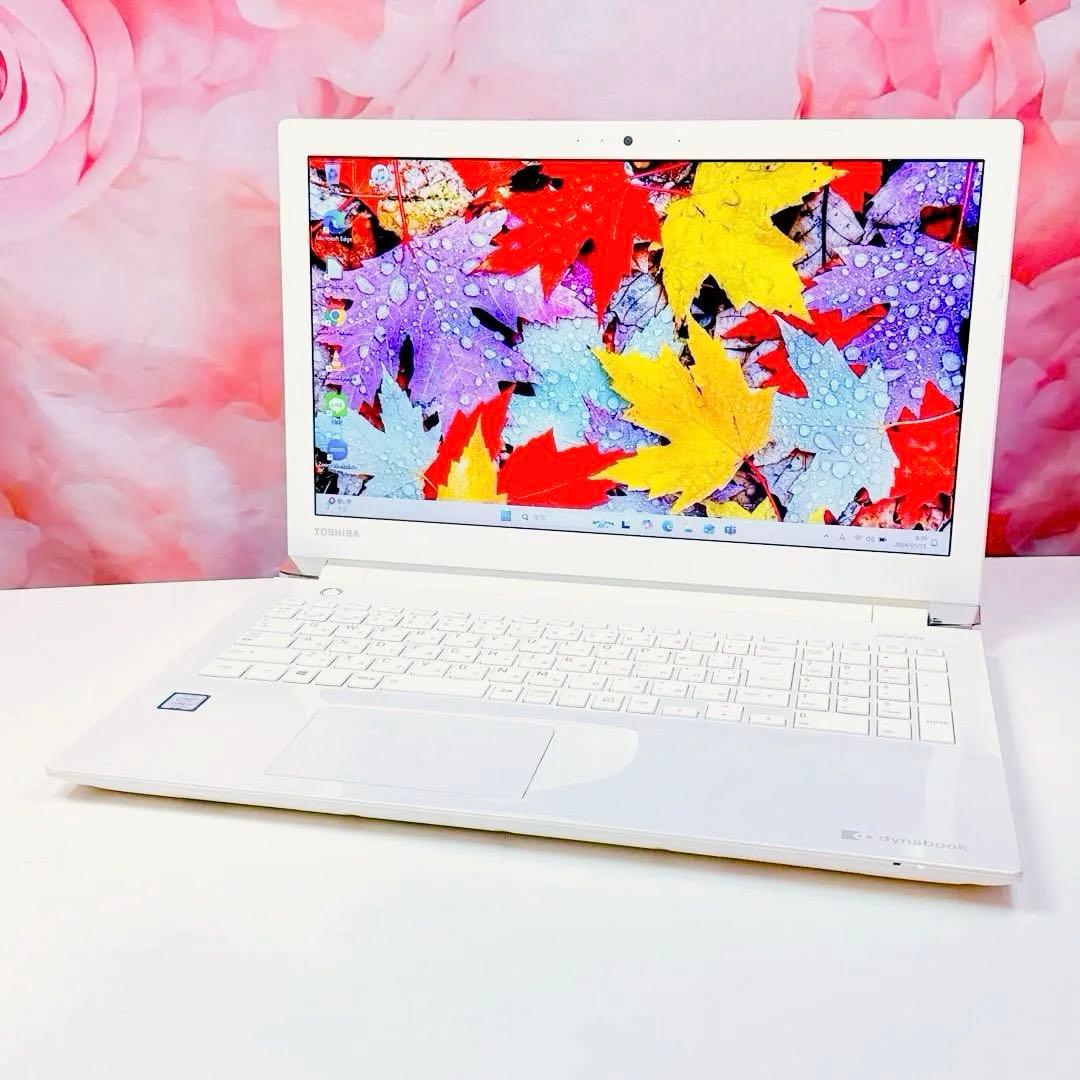 美品✨高速SSDで快適✨windows11 ノートパソコン✨薄型オフィス カメラ