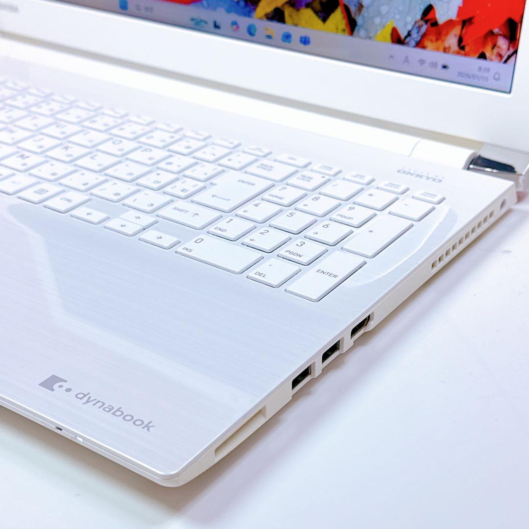 美品✨高速SSDで快適✨windows11 ノートパソコン✨薄型オフィス カメラ