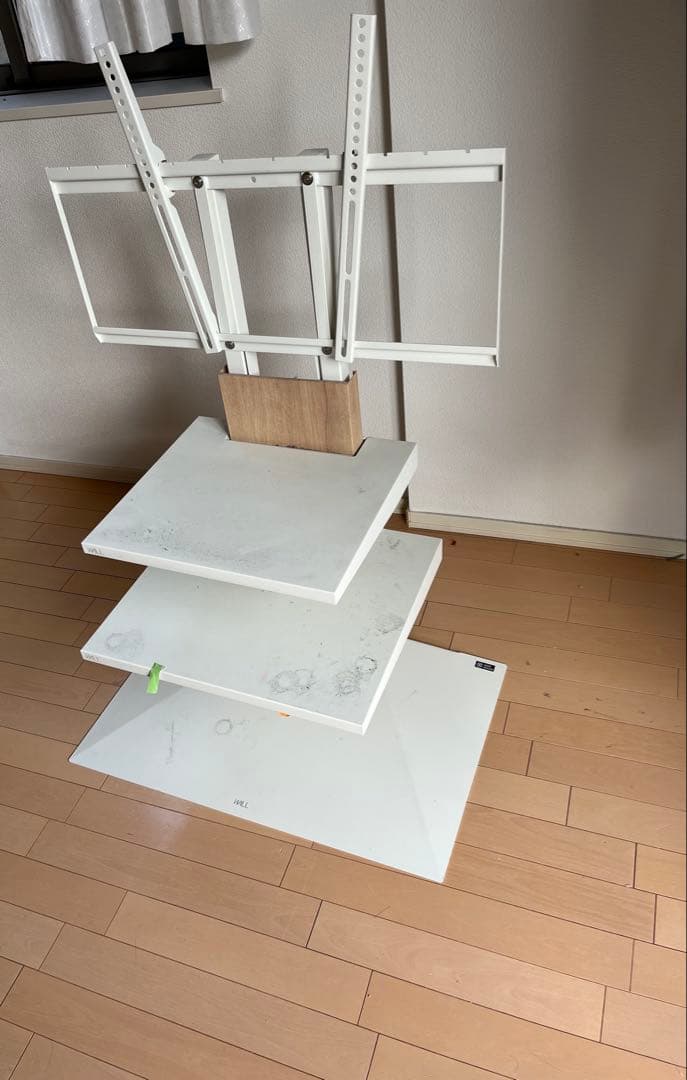 【WALL】テレビスタンド ホワイト グッドデザイン賞　こちら年内出品終了します