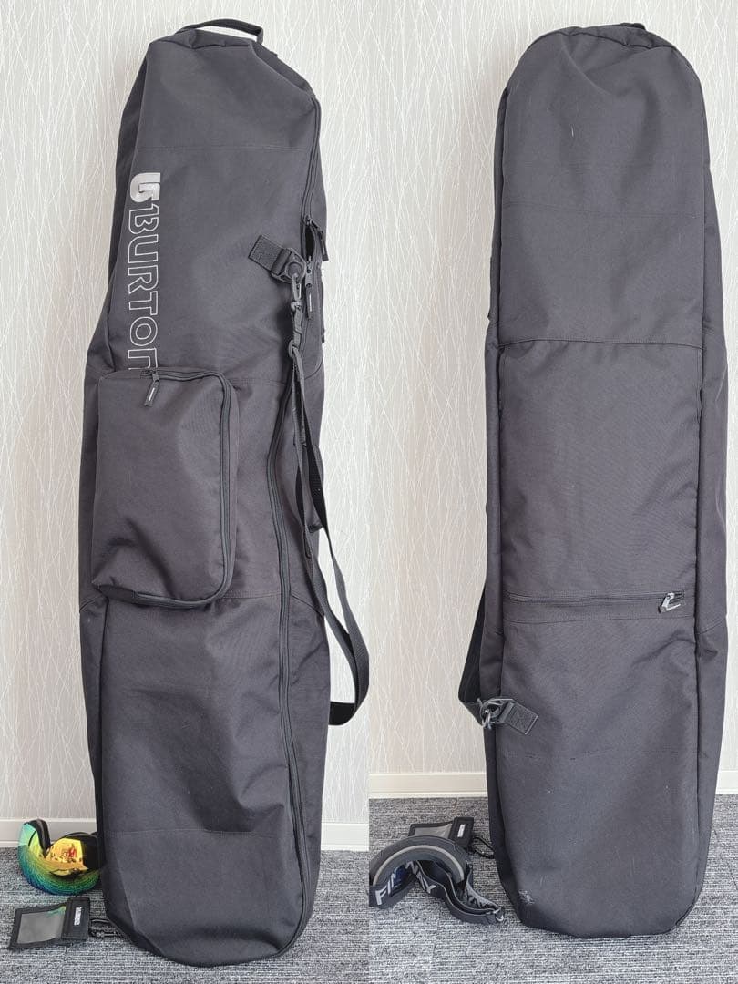 38美品❗️超豪華❗️バートン/BLUNT スノーボードセット★147cm+ビン付