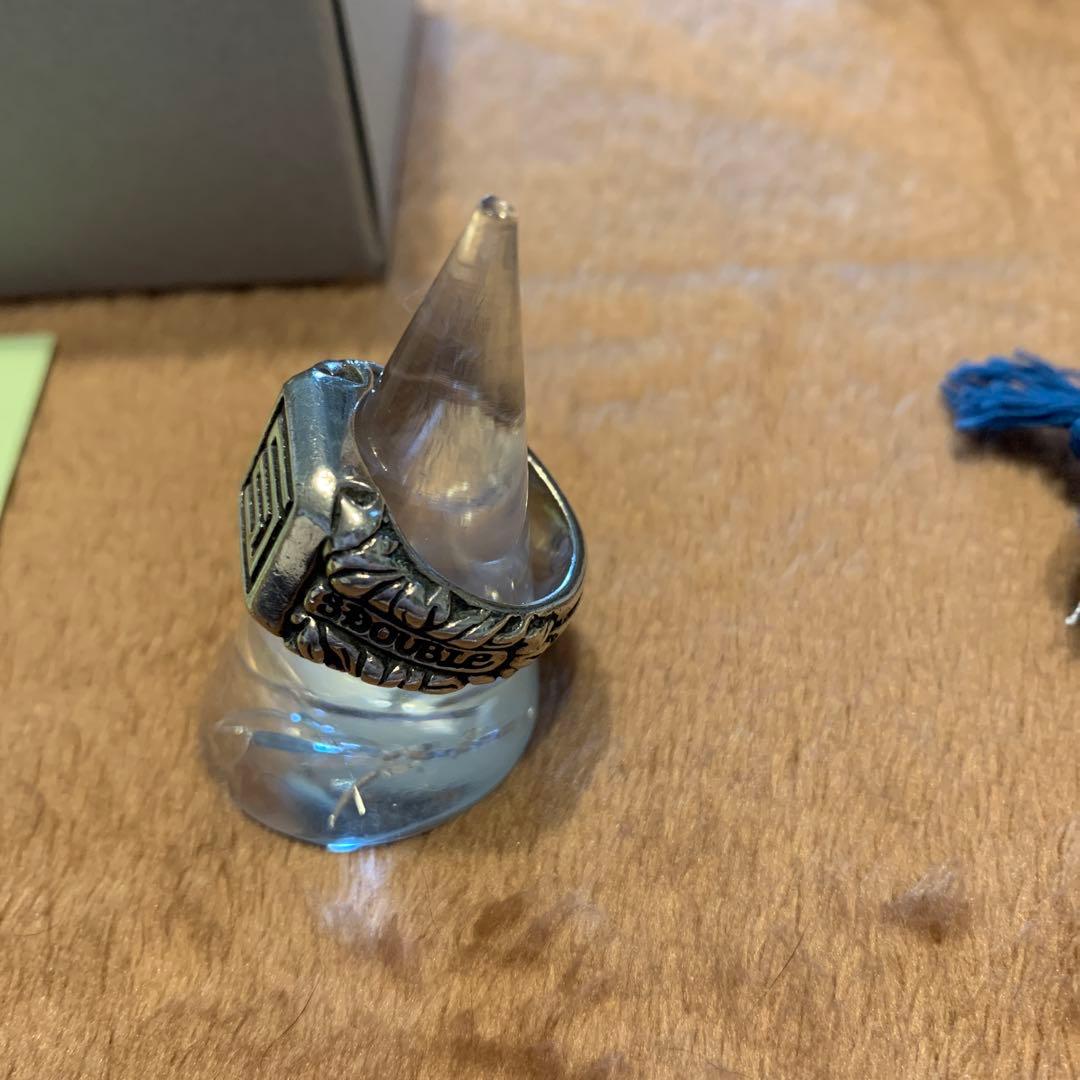 S/DOUBLE × Bill Wall Leather Ring ビルウォール