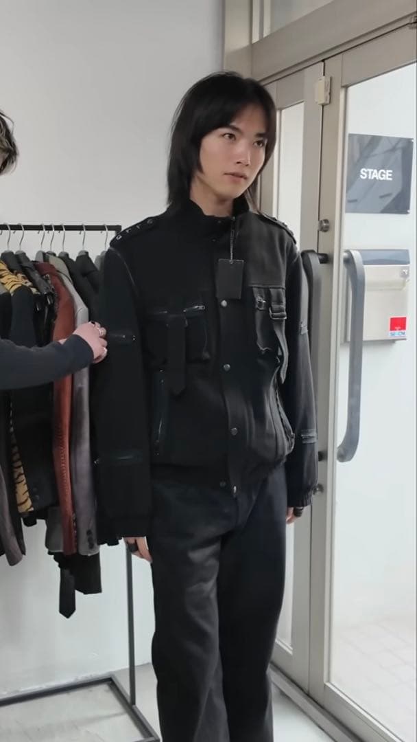 深水光太着用04ss NUMBER (N)INE MILITARY JACKET